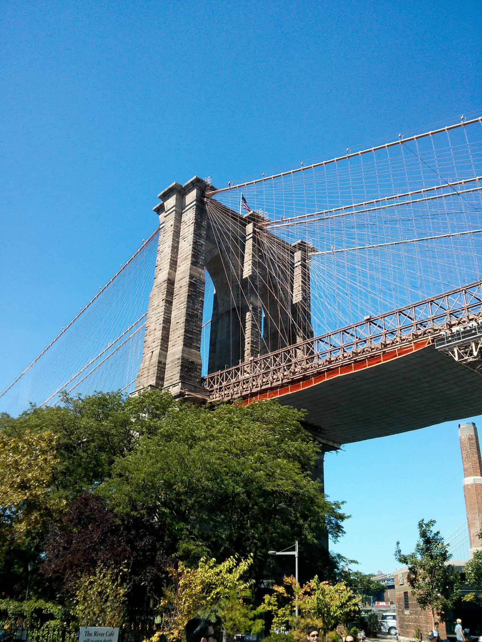 Walking Across the Brooklyn Bridge