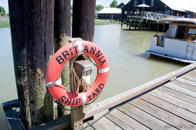 I’m on a Boat! At Britannia Shipyards National Historic Site