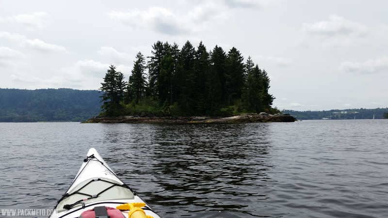 Kayaking in Deep Cove, Vancouver