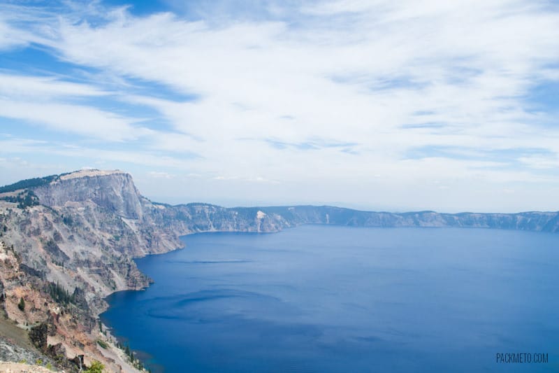 A Beautiful Day at Crater Lake National Park