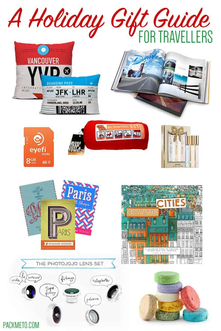 10 Holiday Gift Ideas for Travellers (for $50 or less)